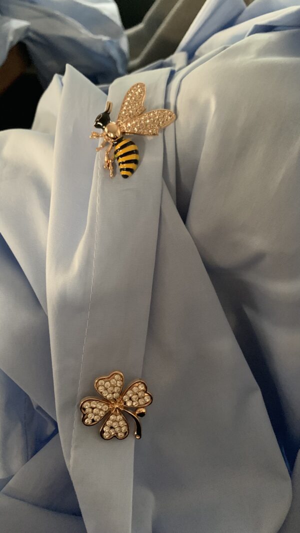 Blouse Licht Blauw Button Knopen - Afbeelding 11