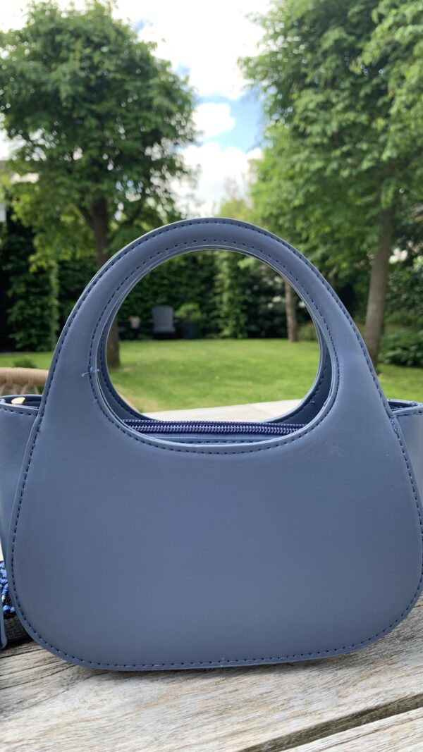 Tasje Blauw Ovaal - Afbeelding 6