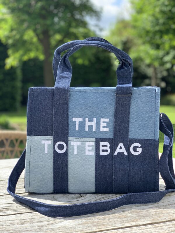 Tote Bag Jeans Look - Afbeelding 7