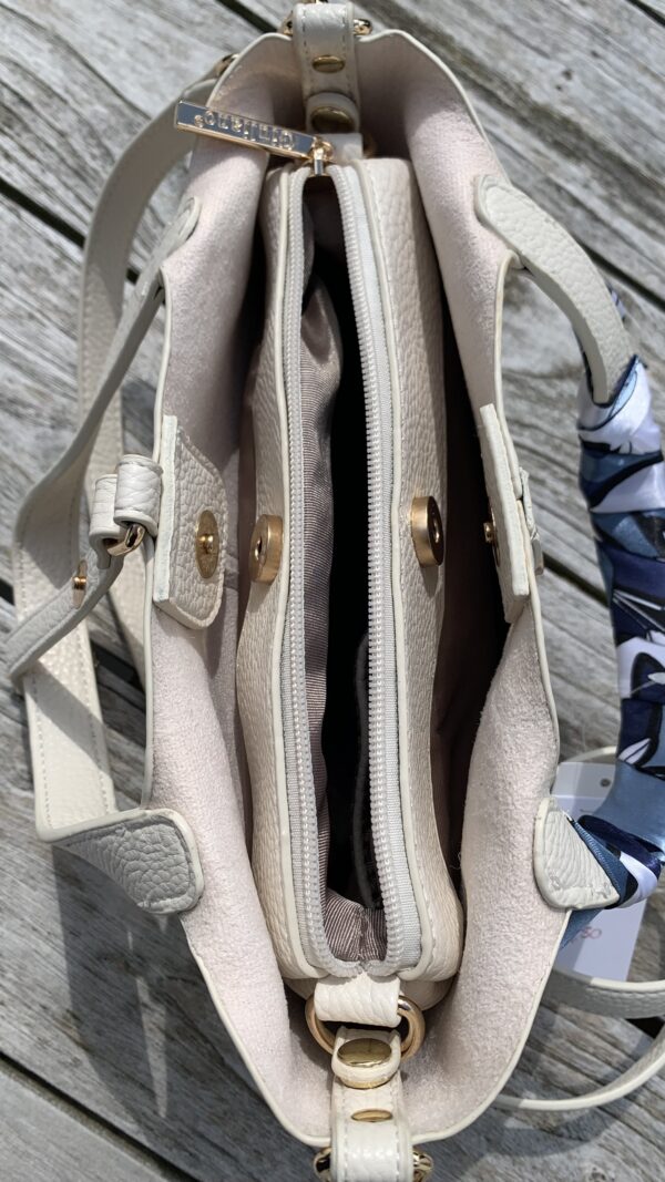 Tas Wit/ Beige - Afbeelding 6