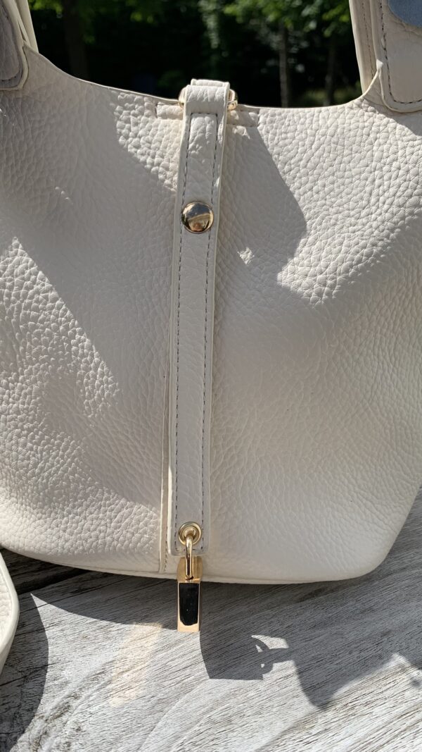 Tas Wit/ Beige - Afbeelding 2