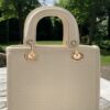 Tas Beige Fleur D’Amour Geborduurd - Afbeelding 5