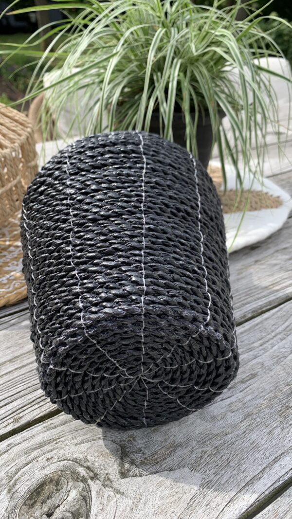 Vaas Zwart Touw - Afbeelding 2