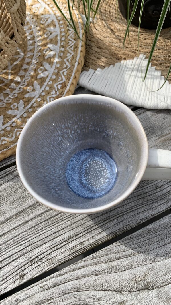 Soepkom Crème/ Blauw - Afbeelding 5