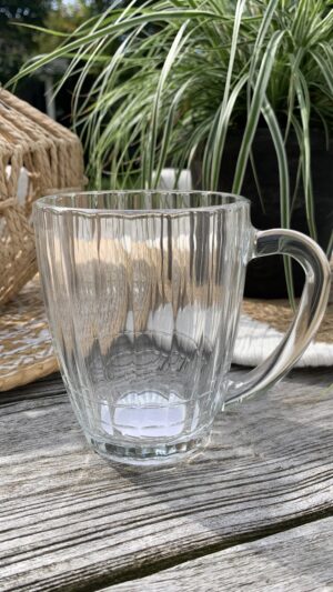 Thee Glas met Reliëf