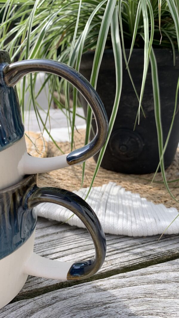 Mokje Beige/ Blauw - Afbeelding 7