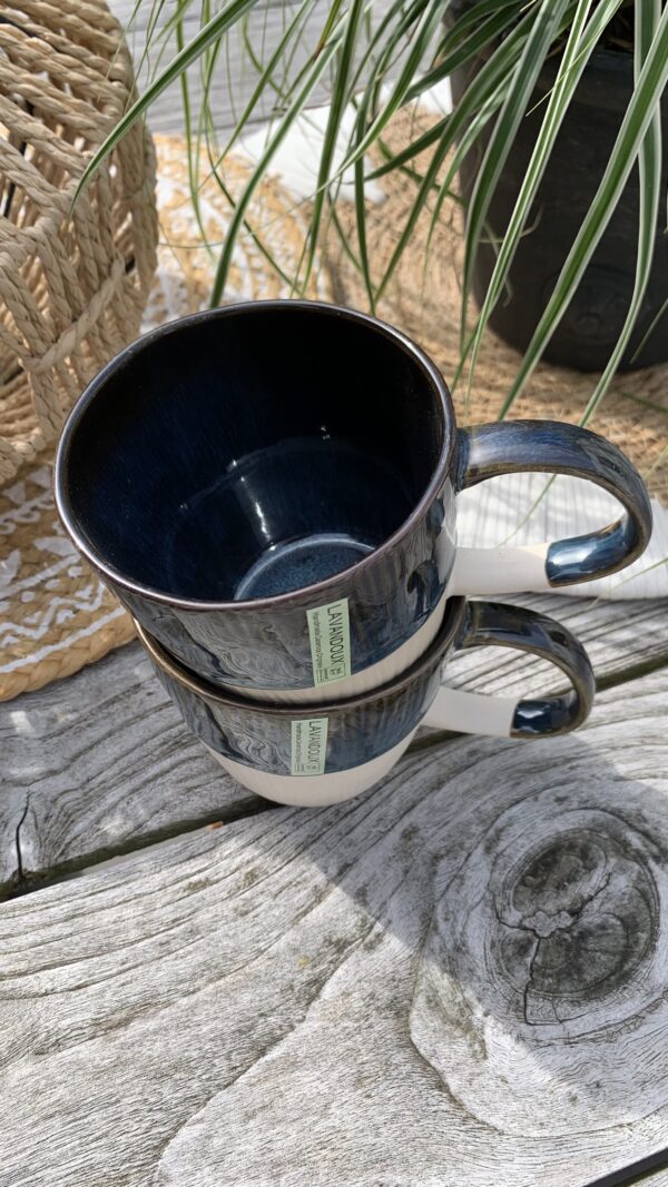 Mokje Beige/ Blauw - Afbeelding 6