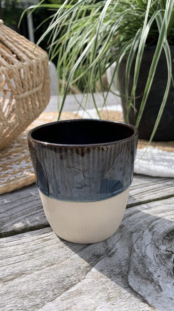 Mokje Beige/ Blauw - Afbeelding 3