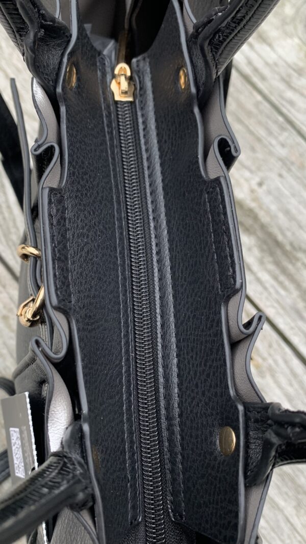 Tas Zwart met Plooien - Afbeelding 6
