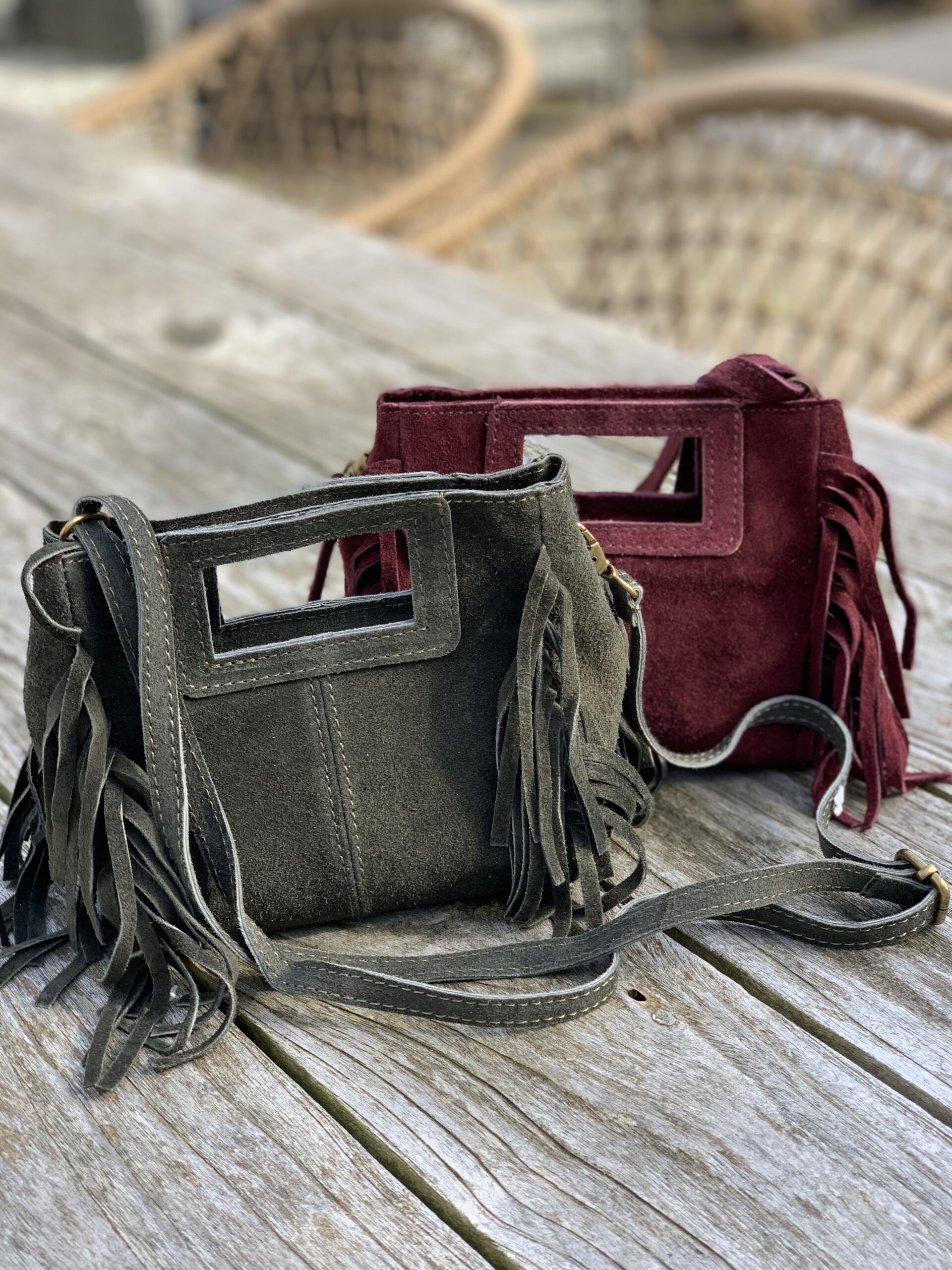 Tas Groen met Franjes - Afbeelding 4